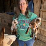 Mom with the babies