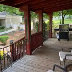 Front porch of Guest House